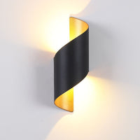 Moderne Spiral-LED-Wandleuchte - TwistLight