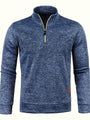 Herren Pullover mit Halbreißverschluss für Herbst & Winter – Matteo