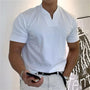 Atmungsaktives Herren-Fitnessshirt mit V-Ausschnitt - Timo