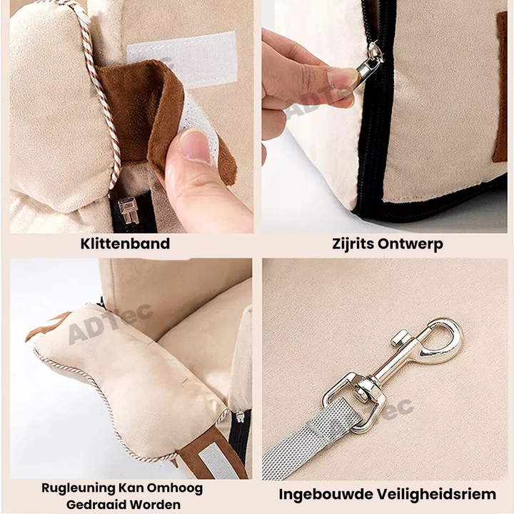 Draagbare Reismand voor Kleine Honden - TravelBuddy