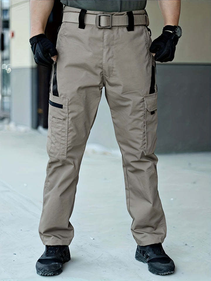 Trendige Unifarbene Herren Cargo Hose - Lars