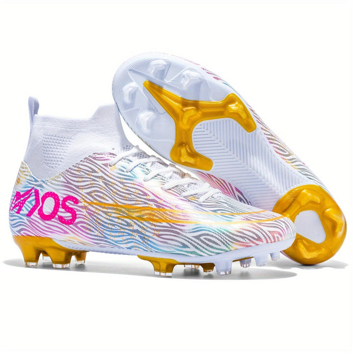 Herren-Fußballschuhe mit Grip & hohem Knöcheldesign – Dario