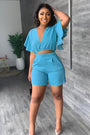 Trendiges Sommer-Set mit Falten-Design - Marlene