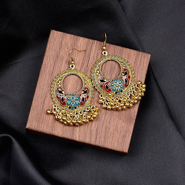 Boho Ethno Oorhangers - Noura