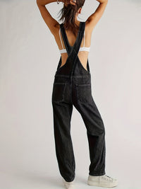 Stijlvolle dames denim jumpsuit voor elke dag - CityEase