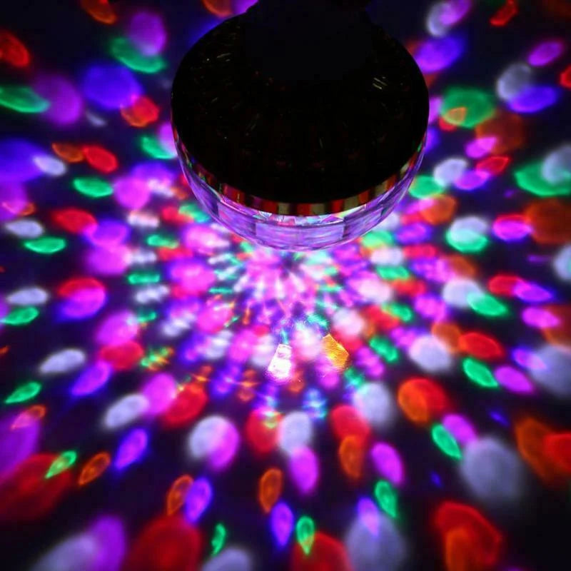 LED Disco Party Lampe – PartyGlow Spin