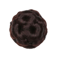 Blumenförmige Haarklammer mit Hairextension – Fiora