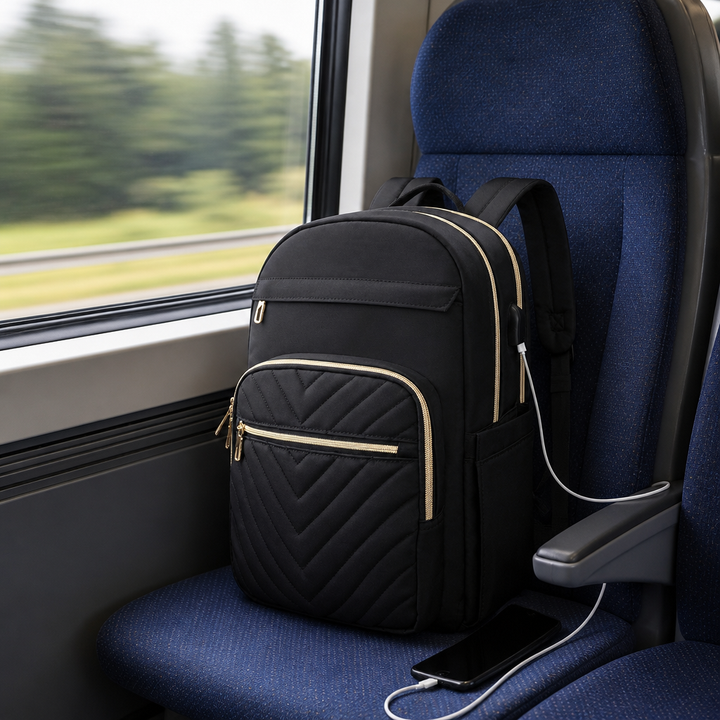 Waterafstotende Dagrugzak met Laptopvak – Nomadix