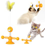 Katzen-Windmühlen-Kratz- und Spielstation - TwirlPaws