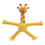 Flexibles Giraffenspielzeug mit Saugnapf - StretchyGiraffe
