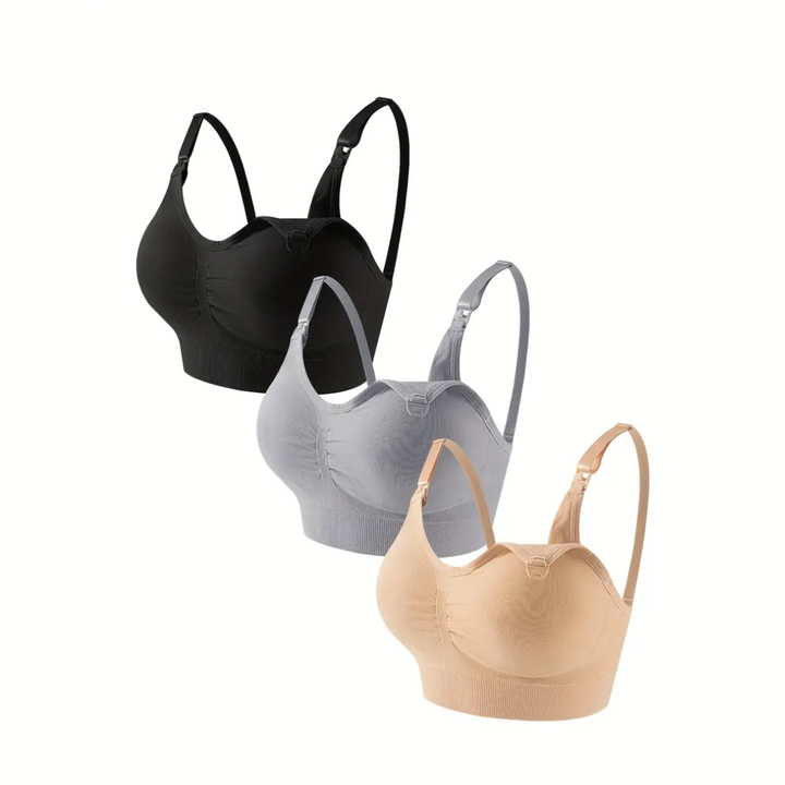 Bequemer Still-BH (3er-Set) – NurtureFit
