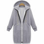 Lässige Lange Damenweste - CozyZip