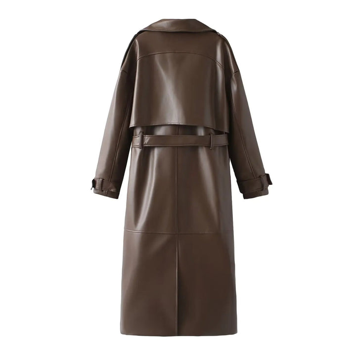 Stilvolle vegane Leder-Damenjacke - Viviette