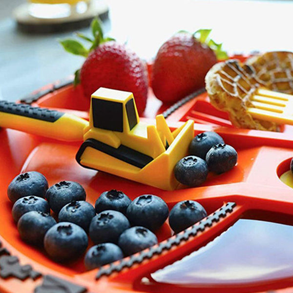 Bulldozer Children's Cutlery Set - ConstructoFork