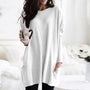 Oversized Damenpullover mit Taschen – Yara