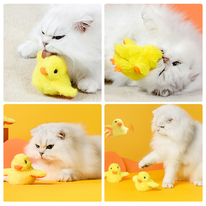 Flappende Eend Speelgoed voor Katten - DuckDash™ (1+1 GRATIS)