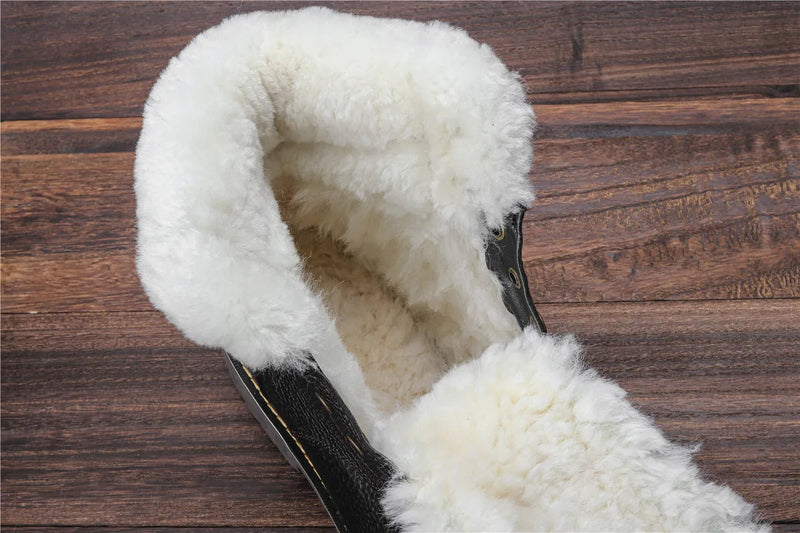 Leder-Winterstiefel | Mit herrlich warmem Wollfutter