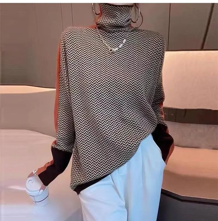 Lotte Gestrickter Rollkragenpullover | Stilvoll & Warm