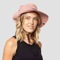 Breathable UV protection women's sun hat foldable with ponytail opening – Liane (Buy 1, Get 1 FREE)