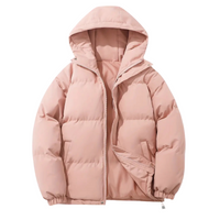 Gepolsterte Herren-Pufferjacke mit Kapuze – Elias