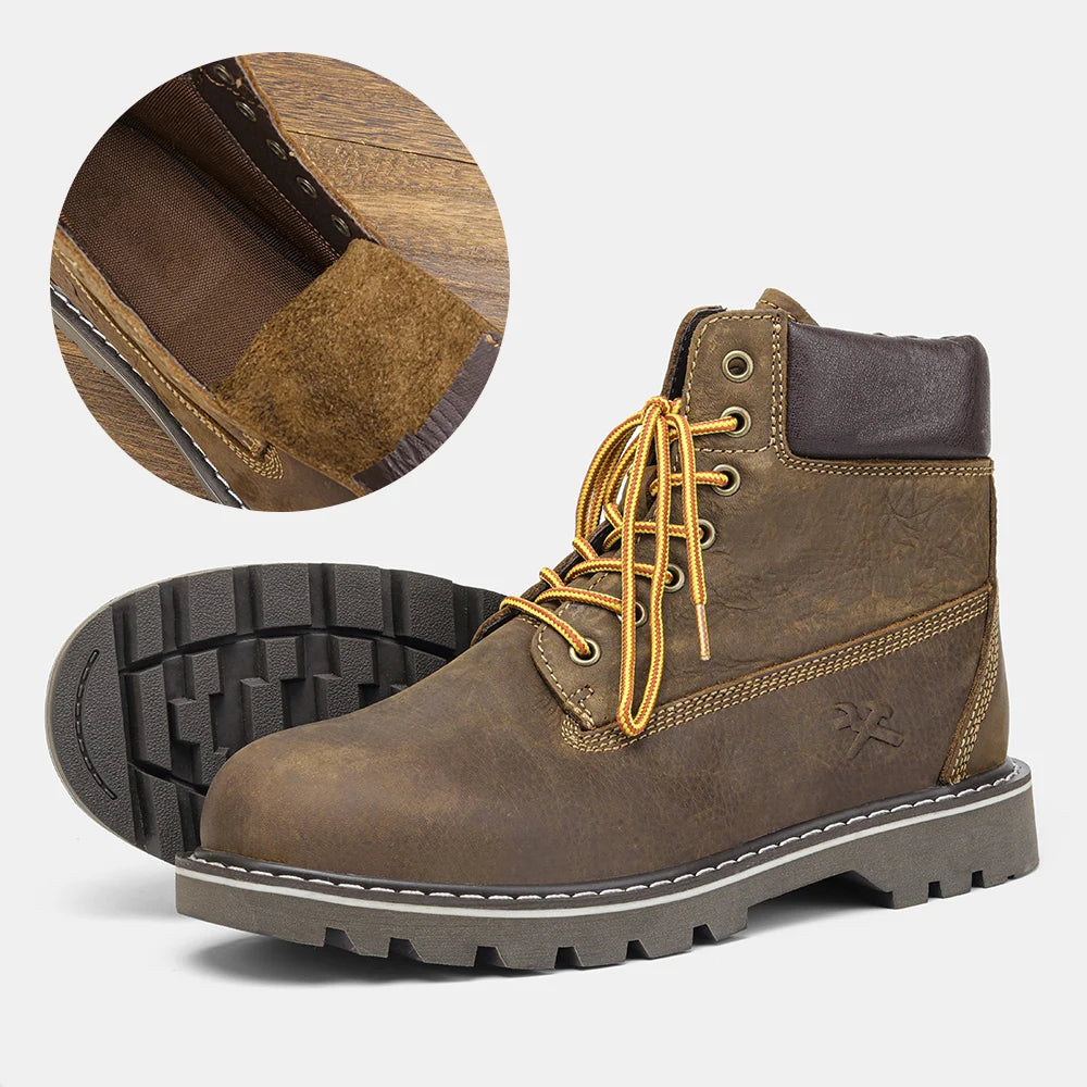 Leather Winter Shoes | Genuine Winter Warmers