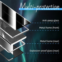 Magnetische dubbelzijdige Glasschermbeschermhoes – ClearLock (1+1 GRATIS)