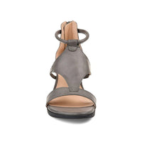 ElevateStyle Sandalen | Damensandalen mit erhöhtem Absatz und Knöchelriemendesign