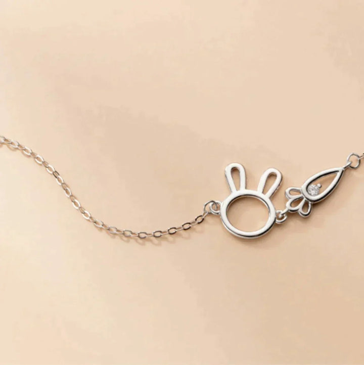 Rabbit Pendant Bracelet | Minimalistic and Cute