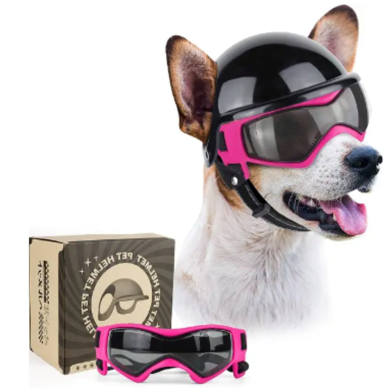 Dog Helmet and Goggles - RiderPaw