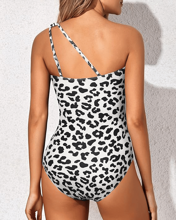Shaping & Stylish One-Shoulder Women's Swimsuit – Daria