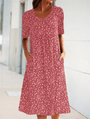 Stilvolles Kleid mit Blumenmuster - Eva | Das perfekte leichte Sommerkleid!