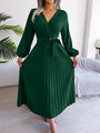 Trendiges Maxi Kleid mit Wickeloptik - Celina