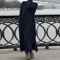 Lässiges langes Winterkleid - Noelle