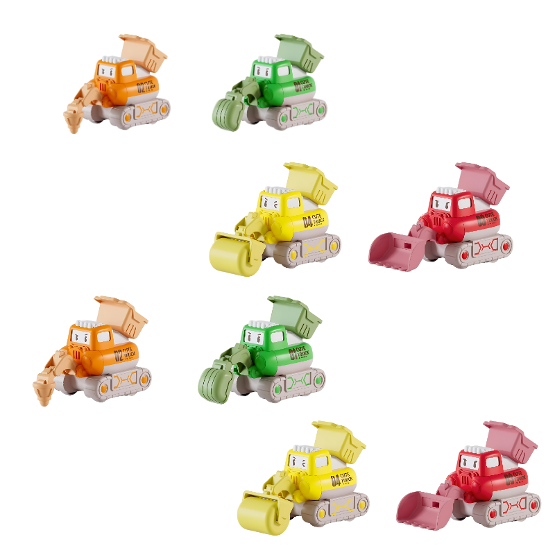 Speelset Bouwvoertuigen voor Kinderen - MiniBouwers