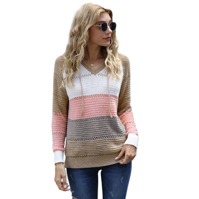 Isabelle hoodie with V-neck | Very comfortable
