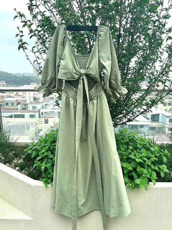 Zweiseitiges Maxi-Sommerkleid - Celina