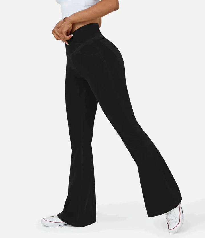 Stilvolle Bootcut Jeans für Damen - Rosa