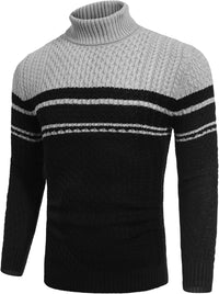Lässiger Herren-Strickrollkragenpullover - Sander