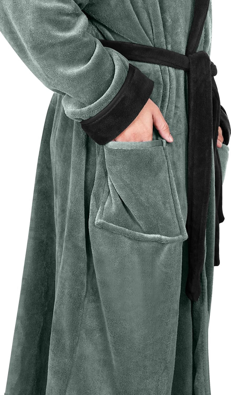 Bequemer Herren Fleece Bademantel - Harry