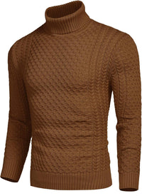 Lässiger Herren-Strickrollkragenpullover - Sander