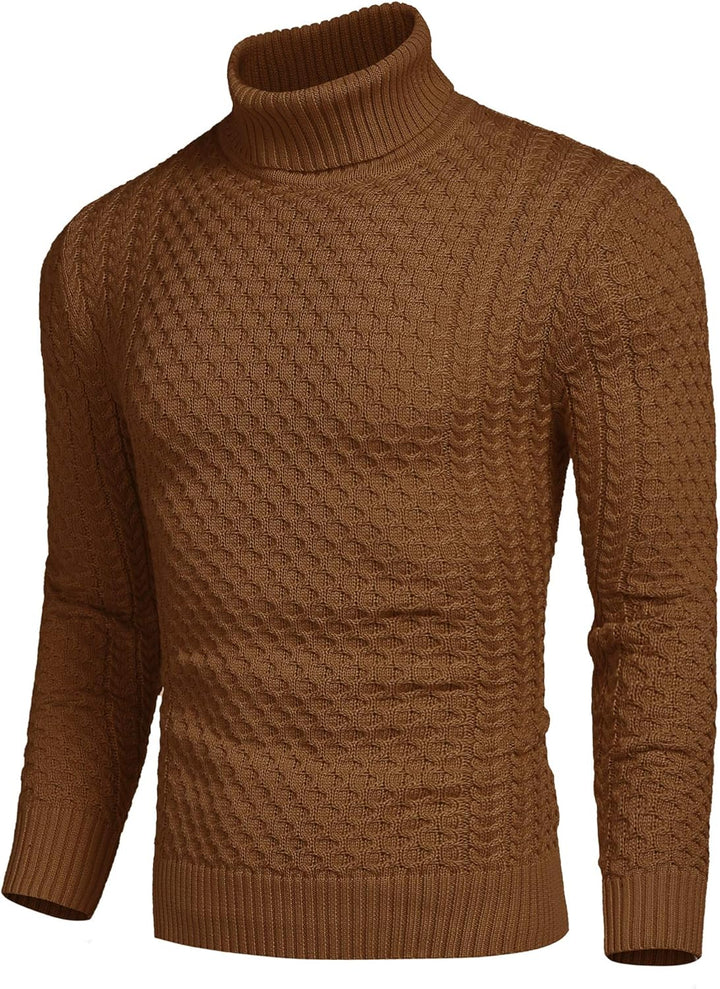 Lässiger Herren-Strickrollkragenpullover - Sander