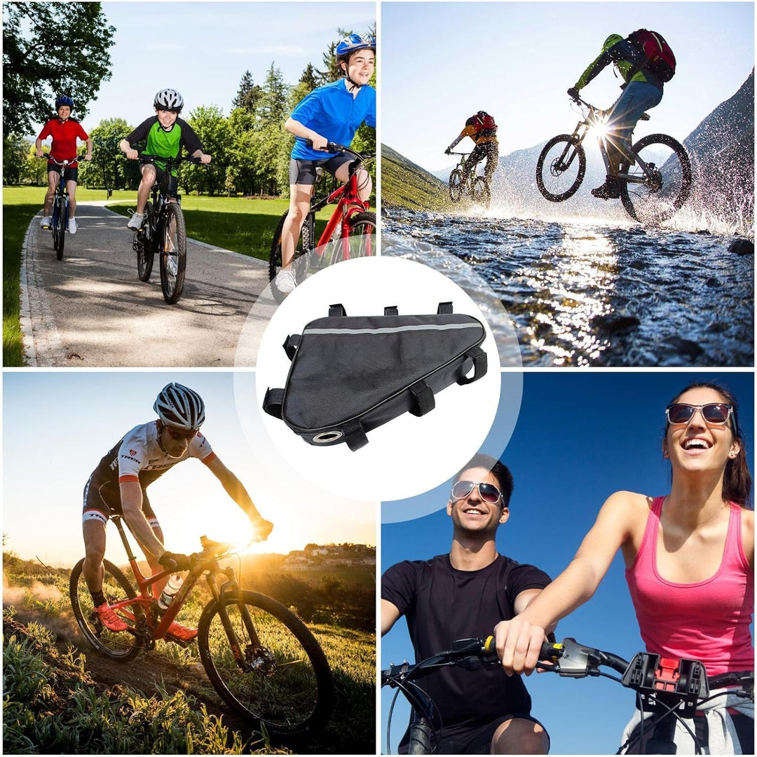 Electric Bicycle Triangular Battery Bag – Voltrix 