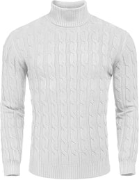 Lässiger Herren-Strickrollkragenpullover - Sander