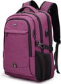 Wasserdichter Reise-Laptop-Rucksack mit USB-Anschluss & organisierter Aufbewahrung