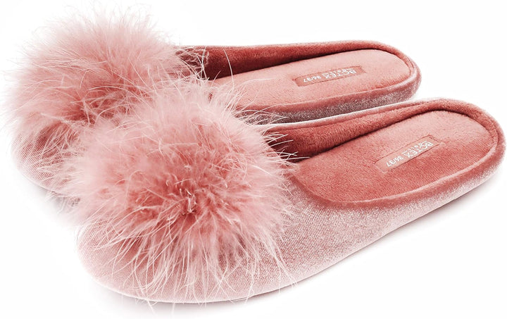 Cozy Velvet Memory Foam Slippers - VelvetEase