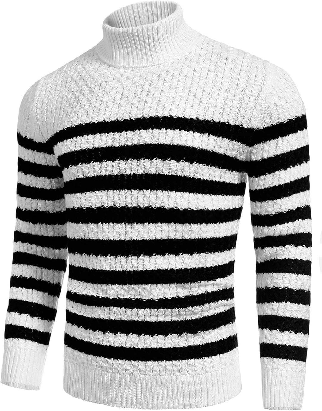 Lässiger Herren-Strickrollkragenpullover - Sander