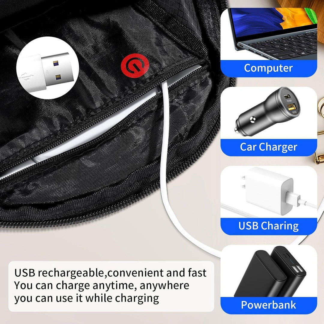 LED Reisrugzak – Waterdichte Lichtgevende Rugzak met Muziekresponsieve Verlichting – Nexora