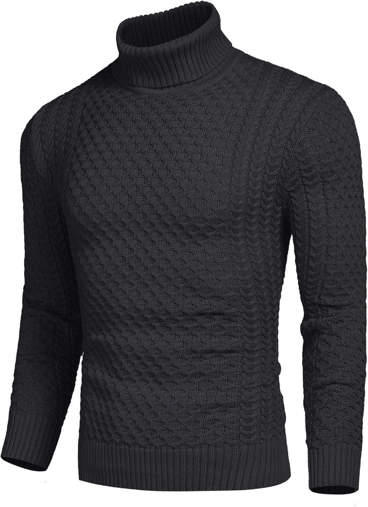 Lässiger Herren-Strickrollkragenpullover - Sander