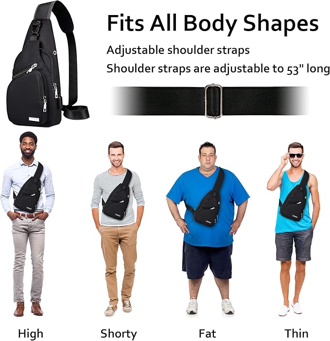 Multifunctional Waterproof Sling Bag - WaveSling