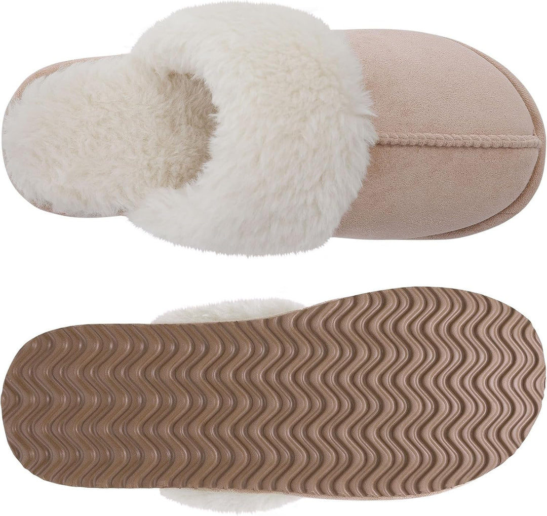 Flauschige Memory Foam Hausschuhe - SoftStep